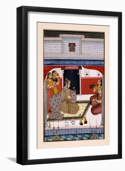 Hindola Ragini, C.1738-null-Framed Giclee Print