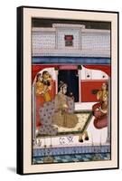 Hindola Ragini, C.1738-null-Framed Stretched Canvas