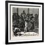 Hindoo Dancers, or Culhacks, India-null-Framed Giclee Print