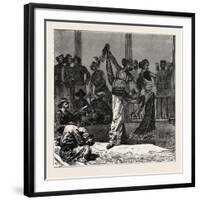 Hindoo Dancers, or Culhacks, India-null-Framed Giclee Print