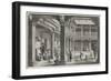 Hindoo School under the Portico of a House in Poonah-null-Framed Giclee Print