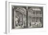 Hindoo School under the Portico of a House in Poonah-null-Framed Giclee Print
