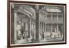 Hindoo School under the Portico of a House in Poonah-null-Framed Giclee Print