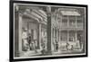 Hindoo School under the Portico of a House in Poonah-null-Framed Giclee Print