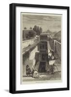 Hindoo Shrine at Allahabad-null-Framed Giclee Print