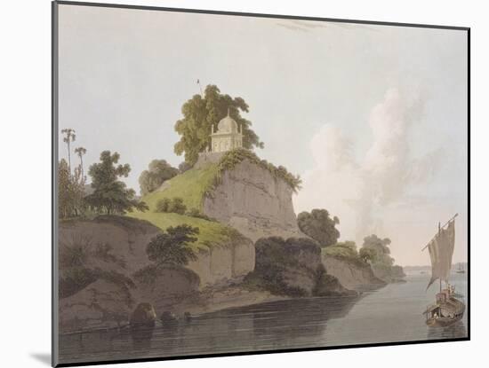 Hindoo Temple Near Currah, on the River Ganges-Thomas Daniell-Mounted Giclee Print