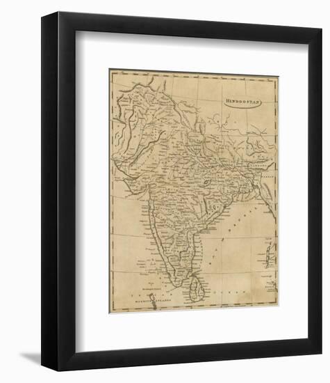 Hindoostan, c.1812-Aaron Arrowsmith-Framed Art Print