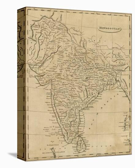 Hindoostan, c.1812-Aaron Arrowsmith-Stretched Canvas