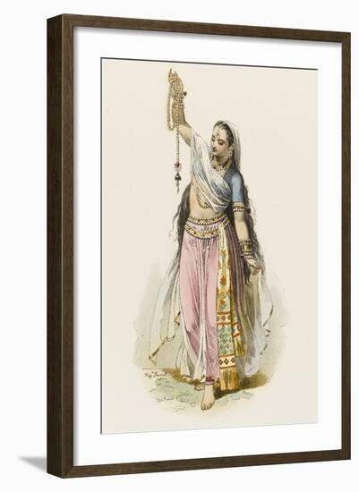 Hindostan Woman-null-Framed Art Print