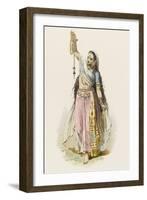 Hindostan Woman-null-Framed Art Print