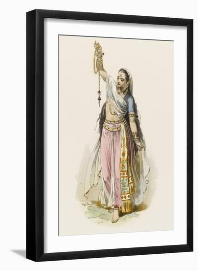 Hindostan Woman-null-Framed Art Print