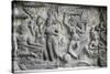 Hindu Carvings on the Prambanan Temples, UNESCO World Heritage Site, Near Yogyakarta-Alex Robinson-Stretched Canvas
