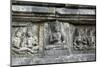 Hindu Carvings on the Prambanan Temples, UNESCO World Heritage Site, Near Yogyakarta-Alex Robinson-Mounted Photographic Print