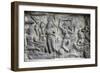 Hindu Carvings on the Prambanan Temples, UNESCO World Heritage Site, Near Yogyakarta-Alex Robinson-Framed Photographic Print