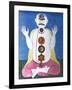 Hindu Chakras Wheels-null-Framed Giclee Print