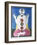 Hindu Chakras Wheels-null-Framed Giclee Print