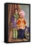 Hindu Children of North Kashmir, India, 1922-null-Framed Stretched Canvas