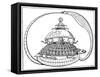 Hindu Concept of the Universe, C1880-null-Framed Stretched Canvas