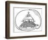 Hindu Concept of the Universe, C1880-null-Framed Giclee Print