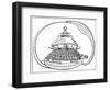 Hindu Concept of the Universe, C1880-null-Framed Giclee Print