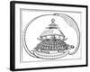 Hindu Concept of the Universe, C1880-null-Framed Giclee Print