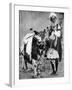 Hindu Cow with Sacred Cow, India, 1936-null-Framed Giclee Print