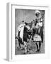 Hindu Cow with Sacred Cow, India, 1936-null-Framed Giclee Print