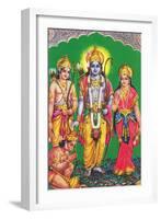 Hindu Deities-null-Framed Art Print