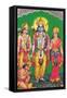 Hindu Deities-null-Framed Stretched Canvas