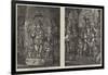 Hindu Deities-null-Framed Giclee Print