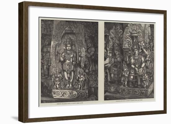 Hindu Deities-null-Framed Giclee Print