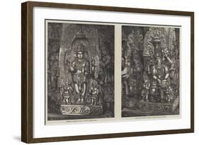 Hindu Deities-null-Framed Giclee Print