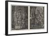 Hindu Deities-null-Framed Giclee Print