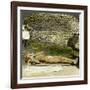 Hindu Devotee on a Bed of Nails Near the Shrine of Kali, Calcutta, India, Early 20th Century-Underwood & Underwood-Framed Giclee Print