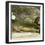 Hindu Devotee on a Bed of Nails Near the Shrine of Kali, Calcutta, India, Early 20th Century-Underwood & Underwood-Framed Giclee Print