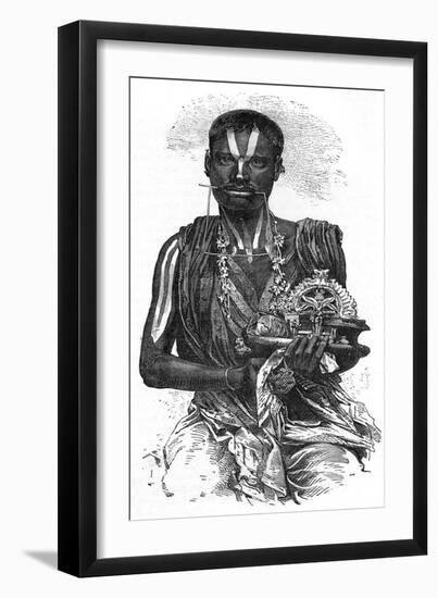 Hindu Fakir-null-Framed Art Print