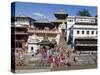 Hindu Festival, Pashupatinath Temple, Kathmandu, Nepal-Ethel Davies-Stretched Canvas