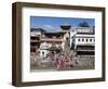 Hindu Festival, Pashupatinath Temple, Kathmandu, Nepal-Ethel Davies-Framed Photographic Print