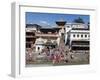 Hindu Festival, Pashupatinath Temple, Kathmandu, Nepal-Ethel Davies-Framed Photographic Print