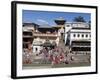 Hindu Festival, Pashupatinath Temple, Kathmandu, Nepal-Ethel Davies-Framed Photographic Print