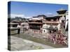 Hindu Festival, Pashupatinath Temple, Kathmandu, Nepal-Ethel Davies-Stretched Canvas