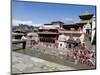 Hindu Festival, Pashupatinath Temple, Kathmandu, Nepal-Ethel Davies-Mounted Photographic Print