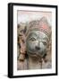 Hindu god Hanuman, Varanasi, Uttar Pradesh, India-Godong-Framed Photographic Print