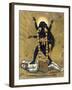 Hindu Goddess Kali Dancing on Siva-null-Framed Giclee Print