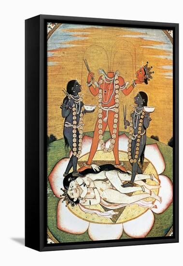 Hindu Goddess: Kali-null-Framed Stretched Canvas