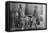 Hindu Nautches Playing Cards, India, Early 20th Century-null-Framed Stretched Canvas