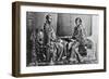 Hindu Nautches Playing Cards, India, Early 20th Century-null-Framed Giclee Print