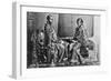 Hindu Nautches Playing Cards, India, Early 20th Century-null-Framed Giclee Print