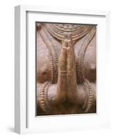 Hindu Sculpture, Bhubaneswar, Orissa, India-Keren Su-Framed Photographic Print