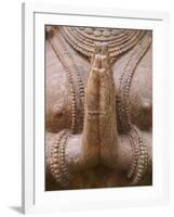 Hindu Sculpture, Bhubaneswar, Orissa, India-Keren Su-Framed Photographic Print